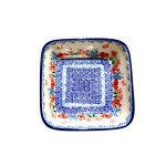 429 Bunzlau vierkant schaaltje 13 x 13 cm 3220X 429 Klein vierkant schaaltje 13x13cm